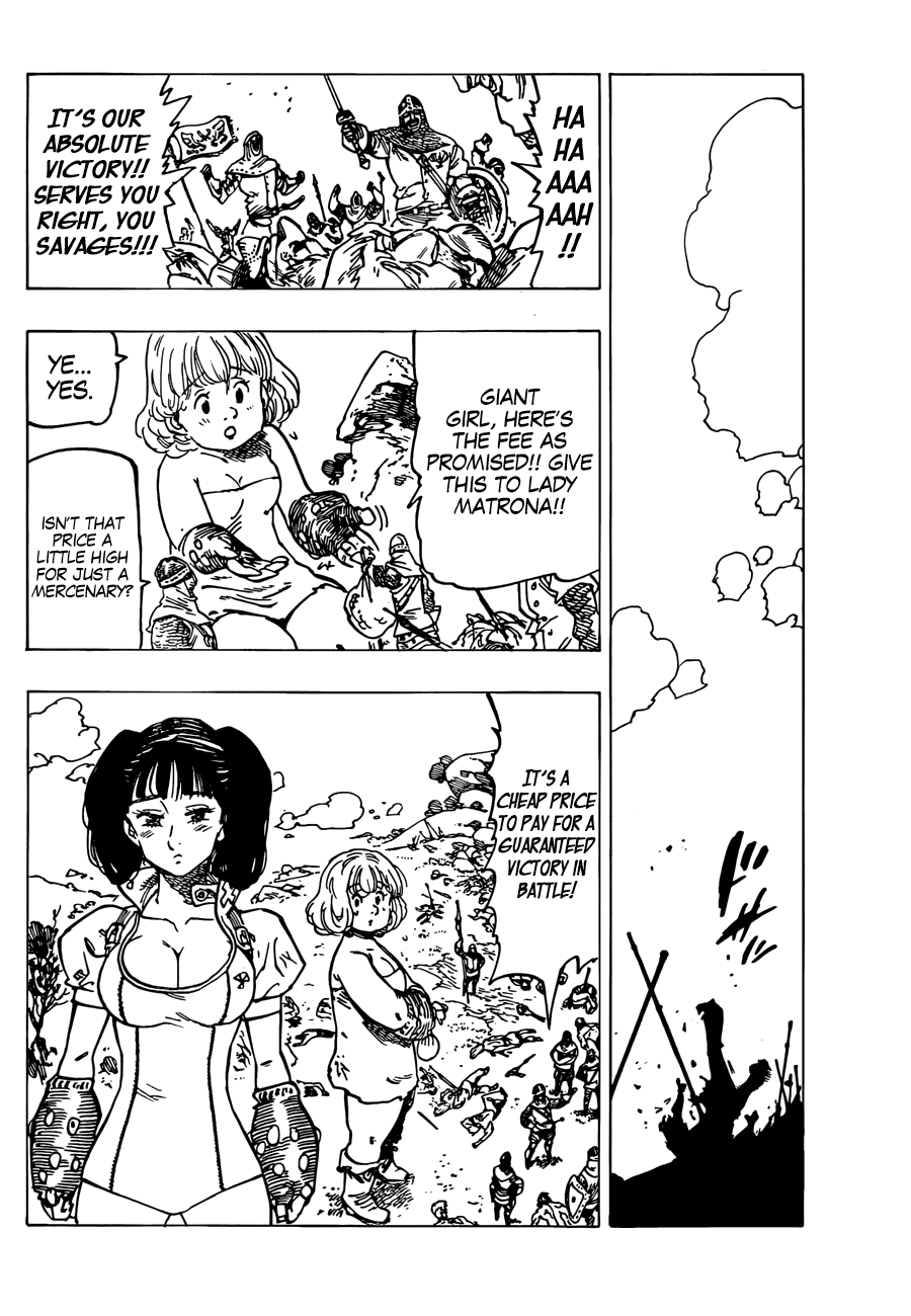 Nanatsu no Taizai Chapter 126.5 page 8 - Chapter 126.5: Side Story - The Young Girl Sees a Dream That Was Never Meant To Be