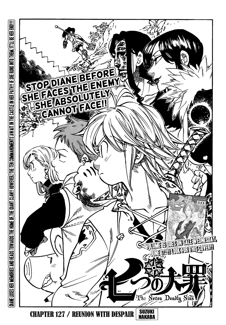 Nanatsu no Taizai Chapter 127 page 2 - Chapter 127: A Reunion With Despair