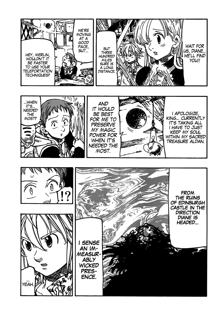 Nanatsu no Taizai Chapter 127 page 4 - Chapter 127: A Reunion With Despair