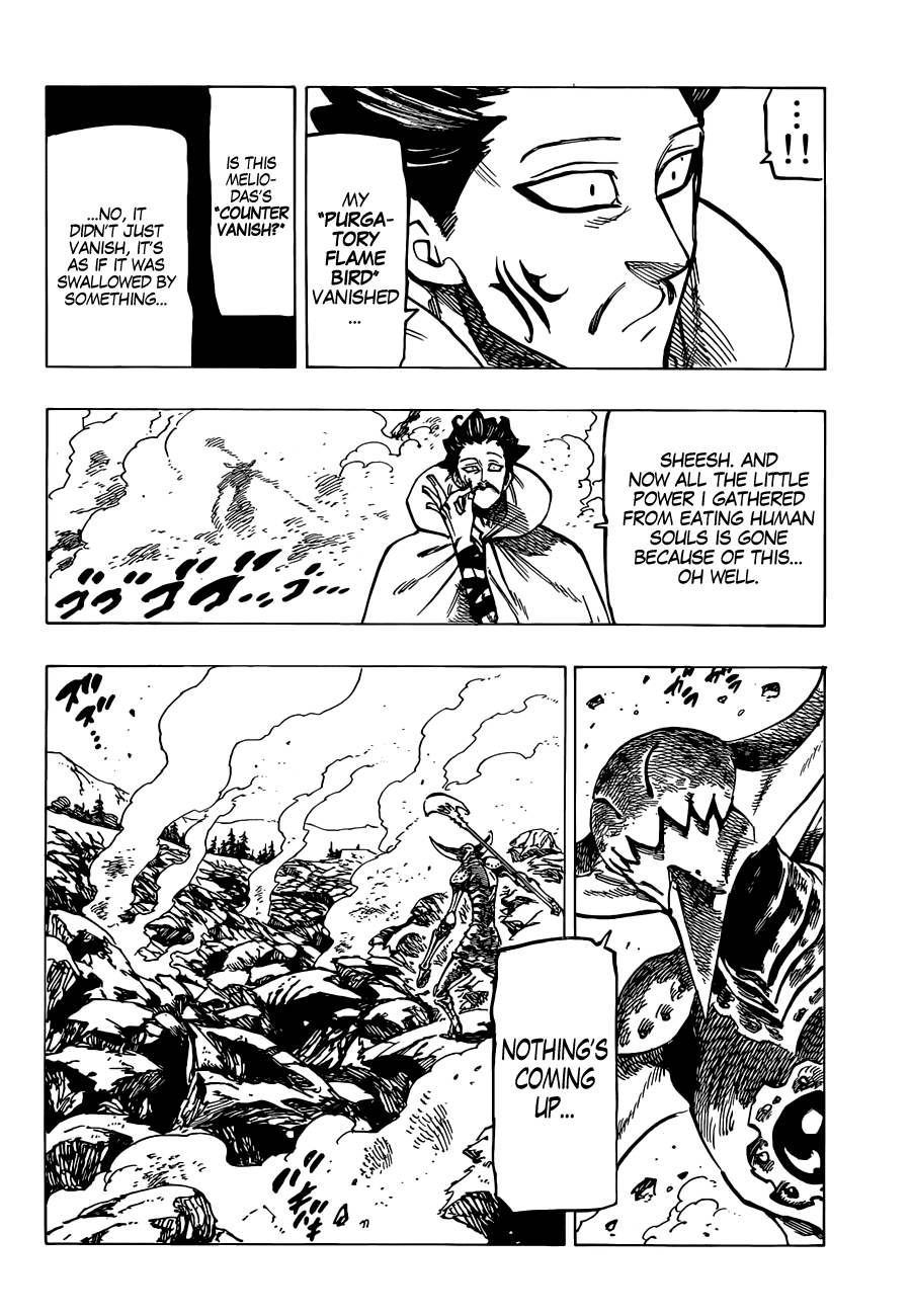 Nanatsu no Taizai Chapter 128 page 19 - Chapter 128: Arrogant Existence