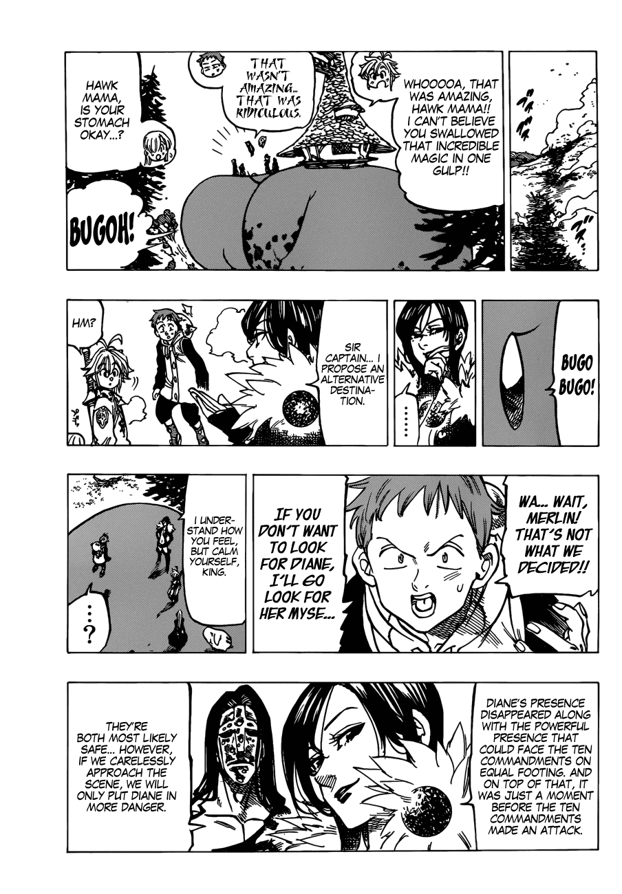 Nanatsu no Taizai Chapter 128 page 22 - Chapter 128: Arrogant Existence
