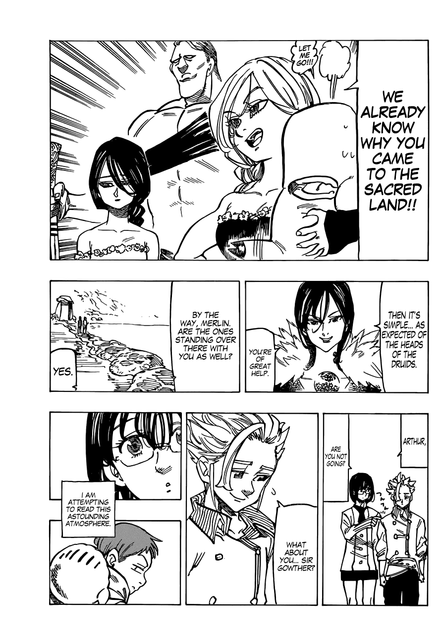 Nanatsu no Taizai Chapter 129 page 12 - Chapter 129: The Druid's Holy Land