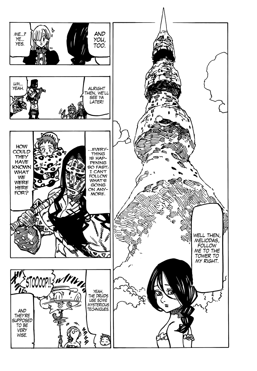 Nanatsu no Taizai Chapter 129 page 13 - Chapter 129: The Druid's Holy Land
