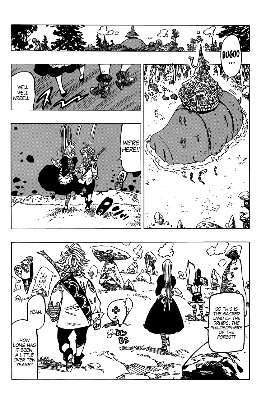 Nanatsu no Taizai Chapter 129 page 4 - Chapter 129: The Druid's Holy Land