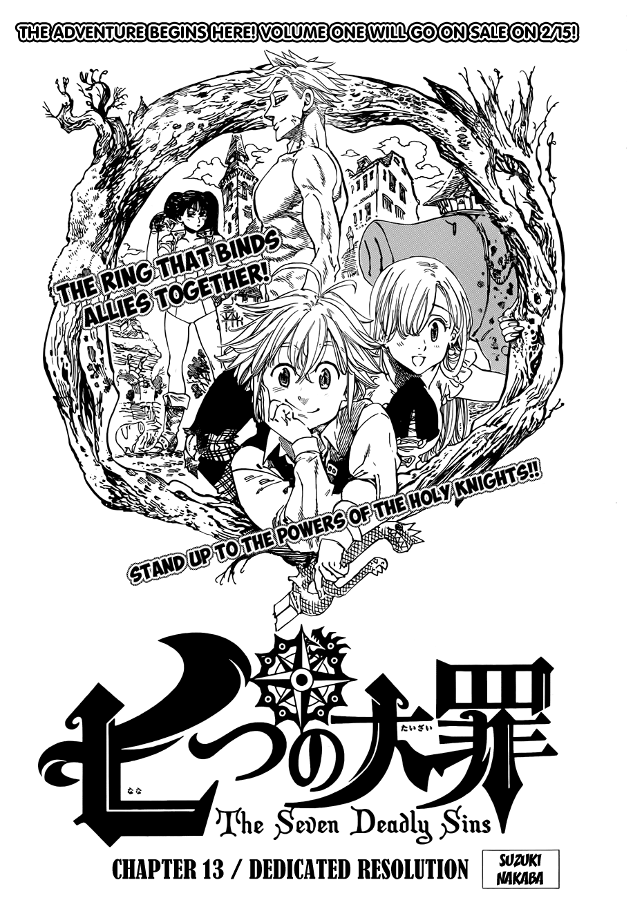 Nanatsu no Taizai Chapter 13 page 2 - Chapter 13: Ready To Sacrifice