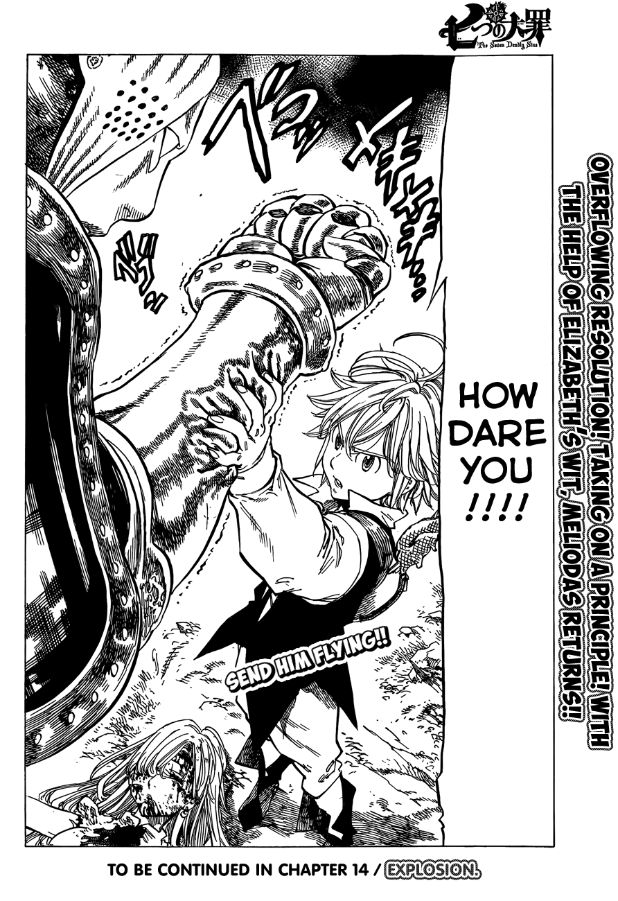 Nanatsu no Taizai Chapter 13 page 21 - Chapter 13: Ready To Sacrifice