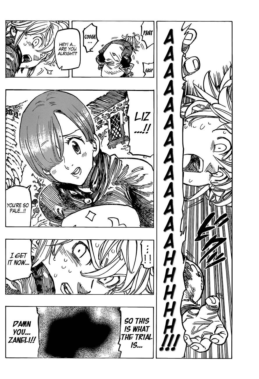 Nanatsu no Taizai Chapter 130 page 12 - Chapter 130: The Pain that Softly Kills