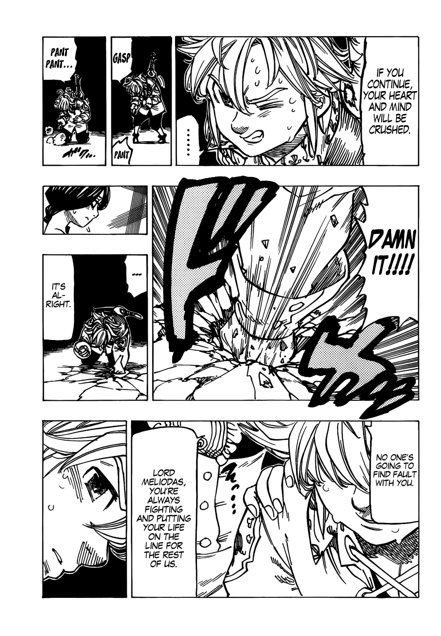 Nanatsu no Taizai Chapter 130 page 16 - Chapter 130: The Pain that Softly Kills