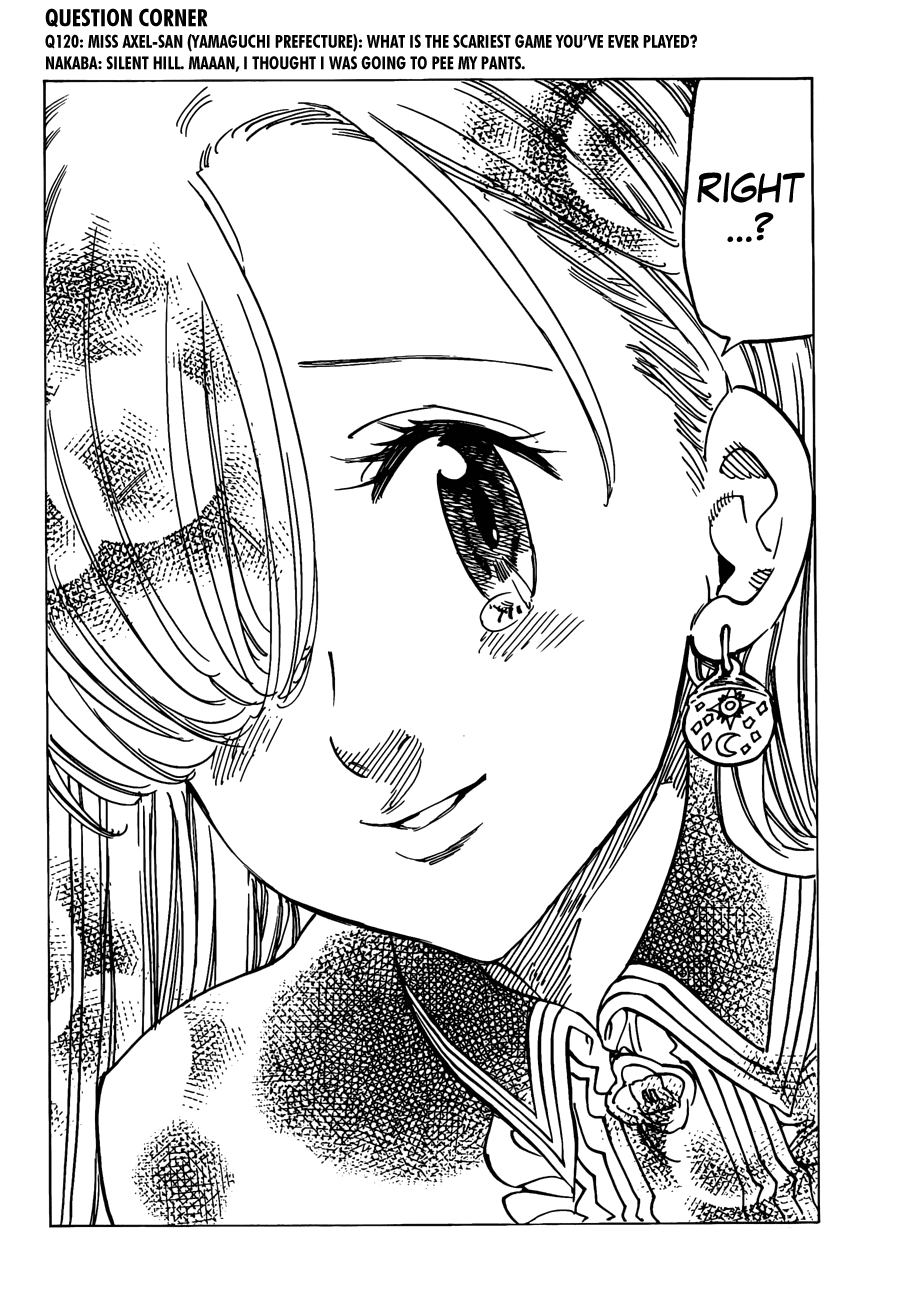 Nanatsu no Taizai Chapter 130 page 17 - Chapter 130: The Pain that Softly Kills