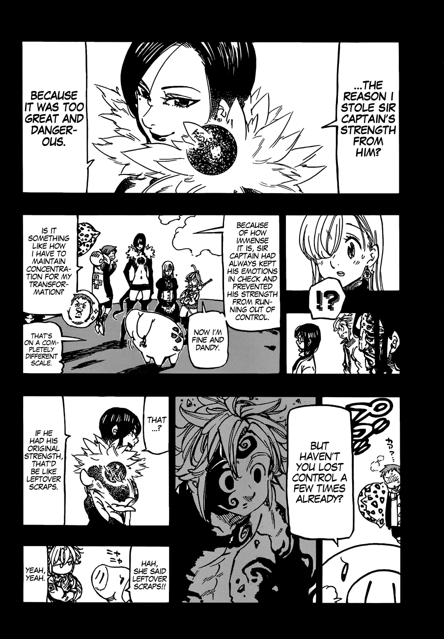 Nanatsu no Taizai Chapter 130 page 3 - Chapter 130: The Pain that Softly Kills