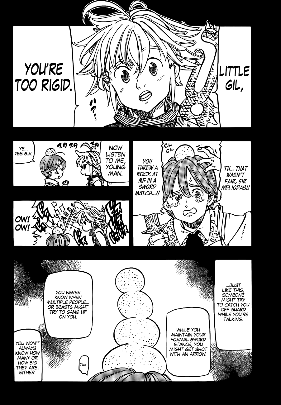 Nanatsu no Taizai Chapter 132 page 15 - Chapter 132: What we Lack