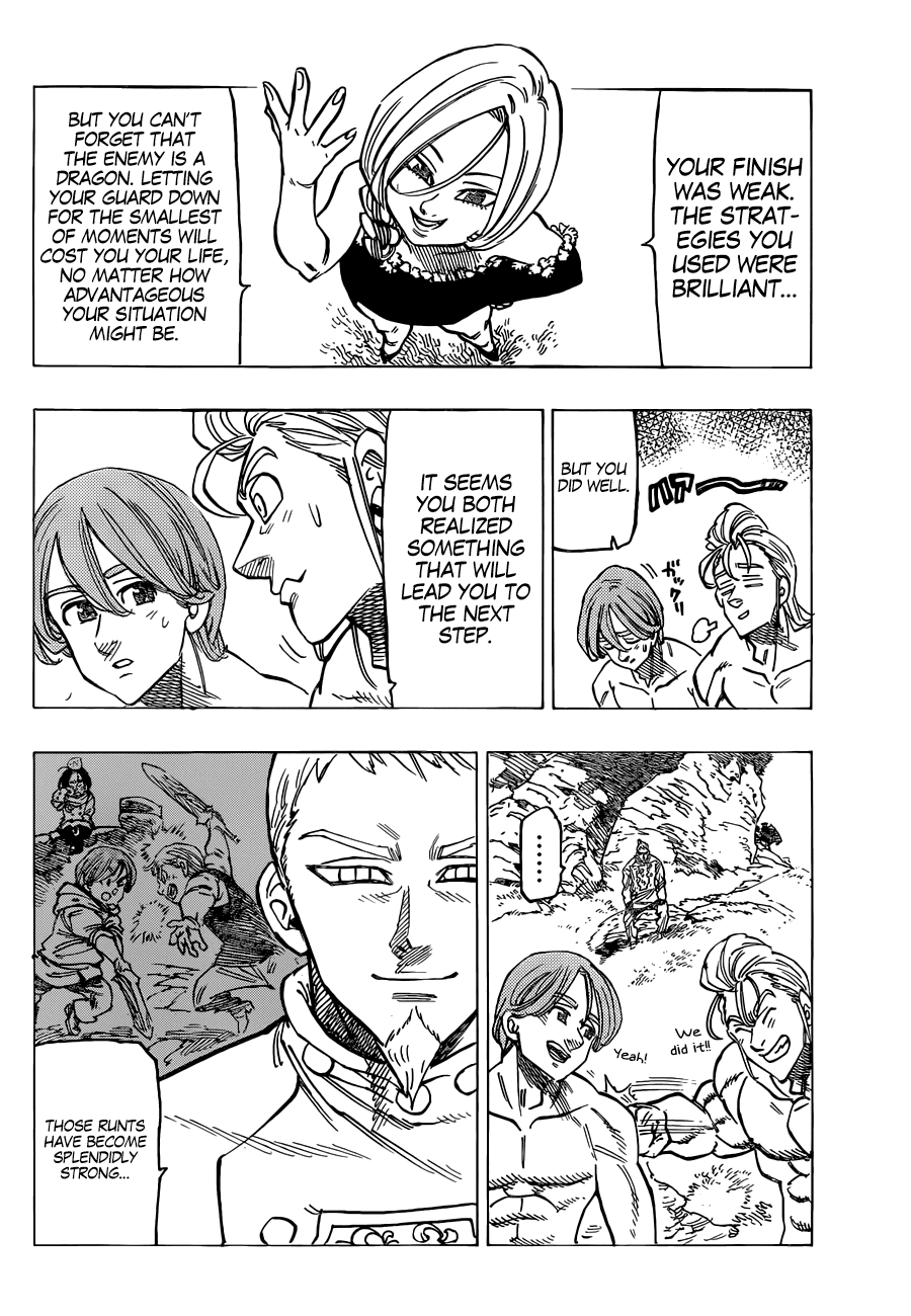 Nanatsu no Taizai Chapter 133 page 11 - Chapter 133: Impatience and Anxiety