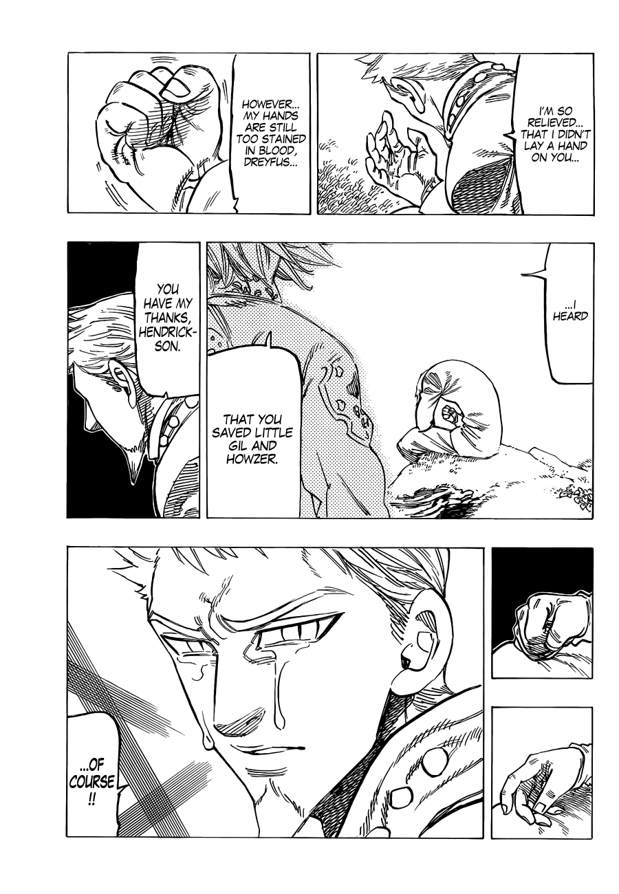 Nanatsu no Taizai Chapter 133 page 12 - Chapter 133: Impatience and Anxiety