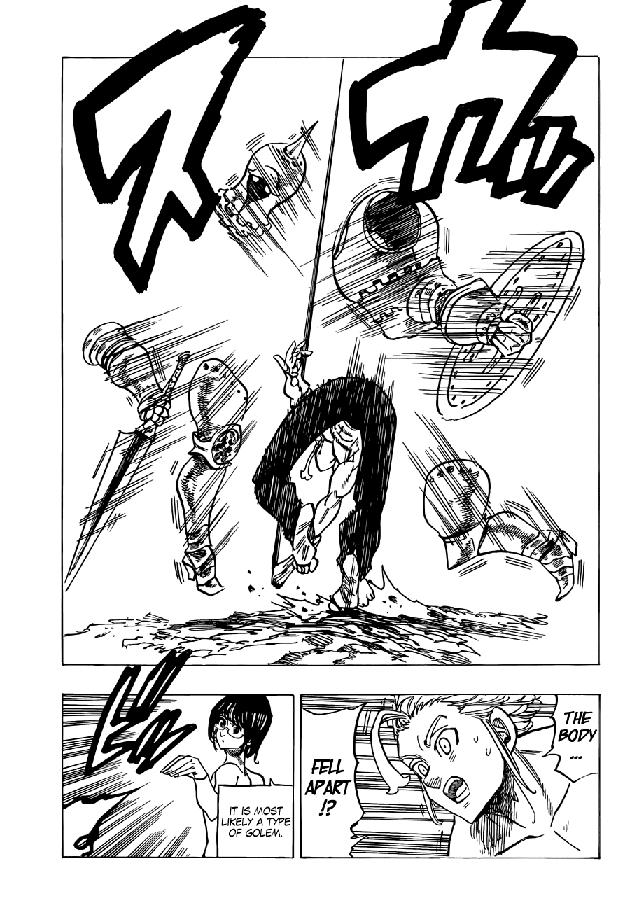 Nanatsu no Taizai Chapter 133 page 14 - Chapter 133: Impatience and Anxiety