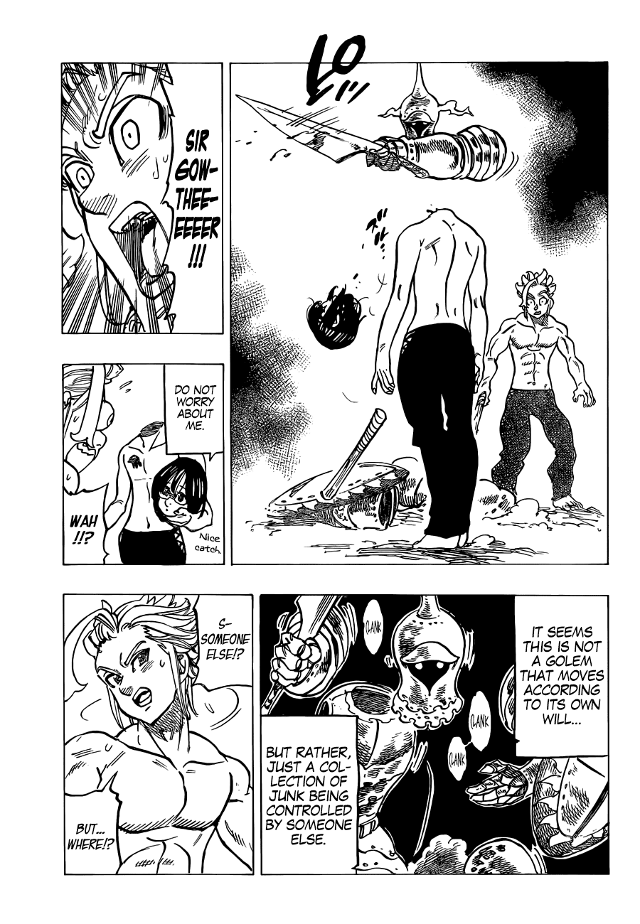 Nanatsu no Taizai Chapter 133 page 16 - Chapter 133: Impatience and Anxiety