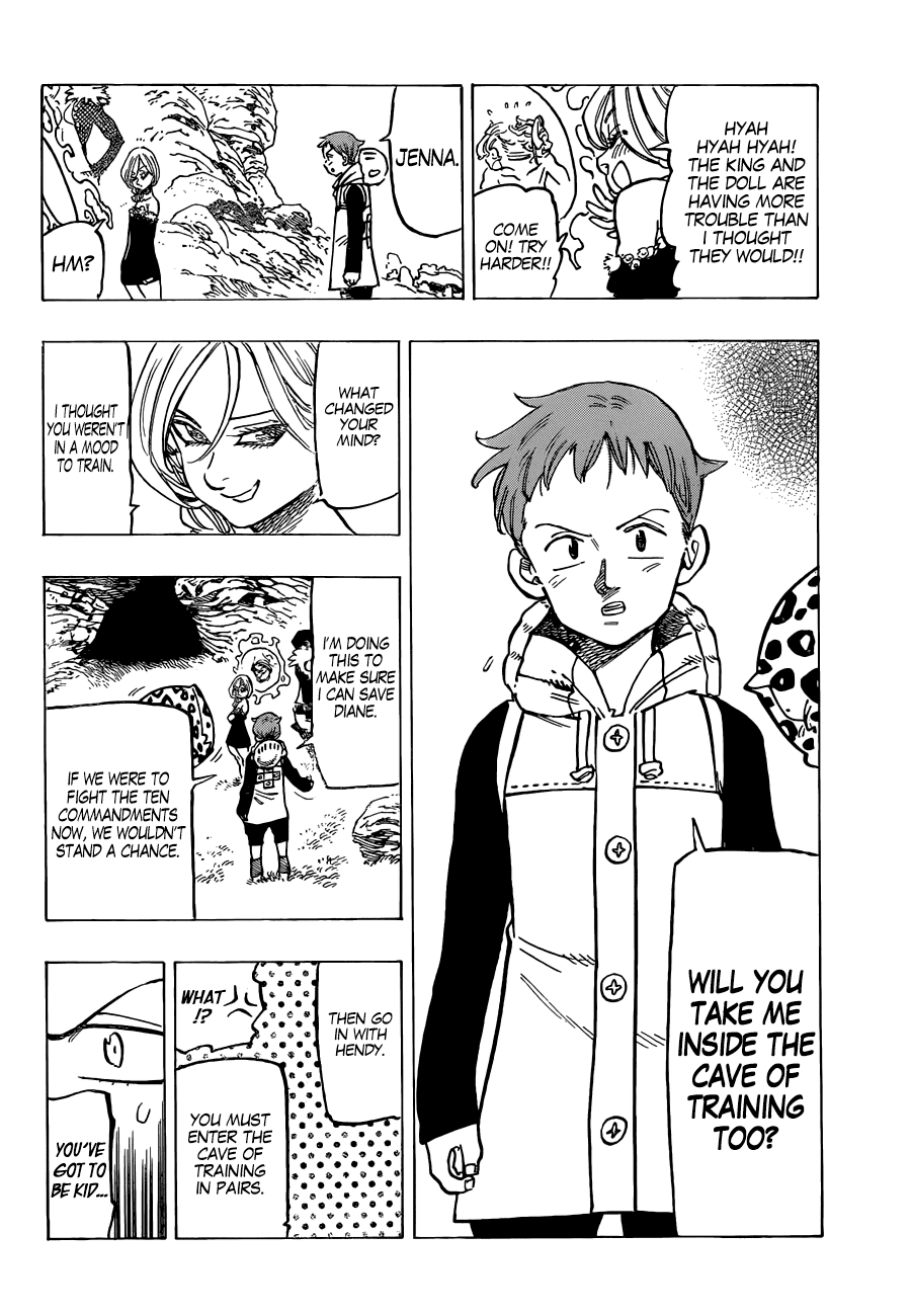 Nanatsu no Taizai Chapter 133 page 17 - Chapter 133: Impatience and Anxiety