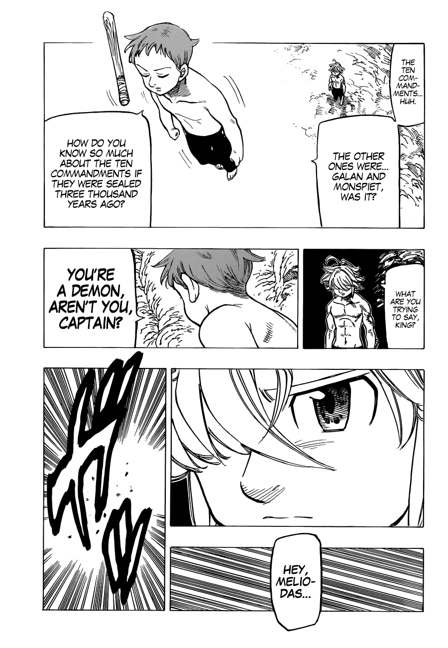 Nanatsu no Taizai Chapter 133 page 20 - Chapter 133: Impatience and Anxiety