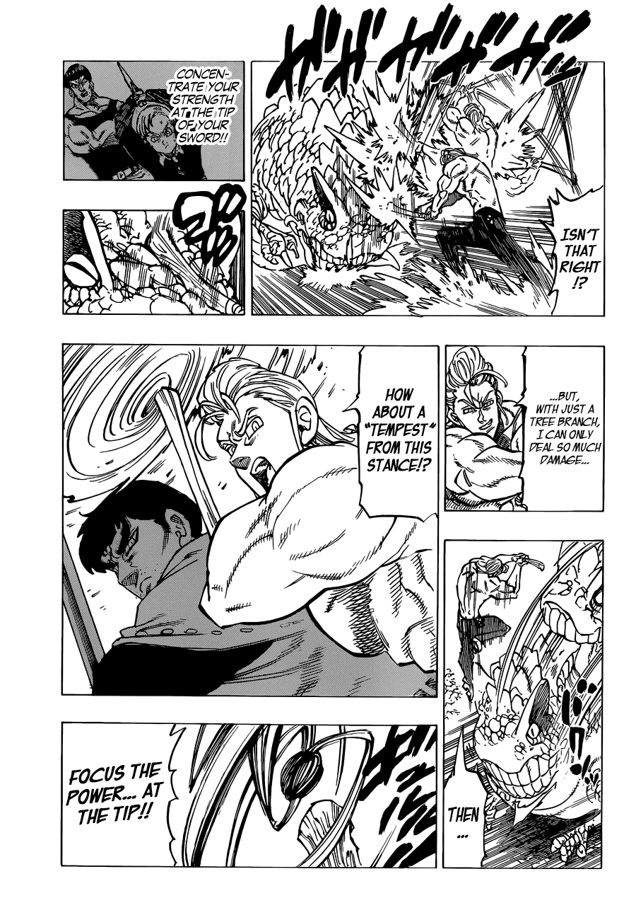 Nanatsu no Taizai Chapter 133 page 4 - Chapter 133: Impatience and Anxiety