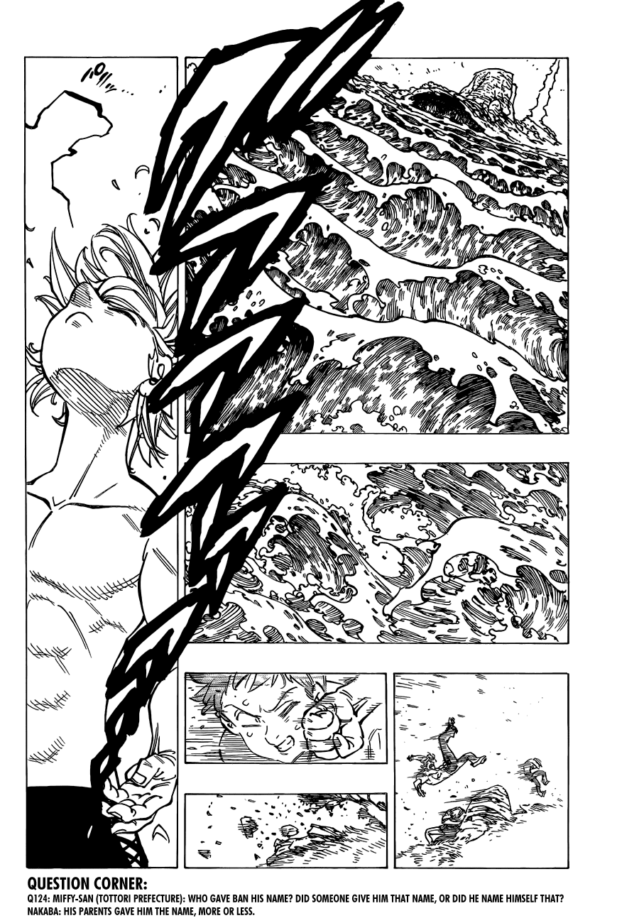 Nanatsu no Taizai Chapter 134 page 19 - Chapter 134: To You, Who is no Longer my Captain