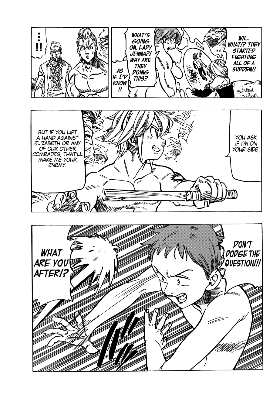 Nanatsu no Taizai Chapter 134 page 4 - Chapter 134: To You, Who is no Longer my Captain