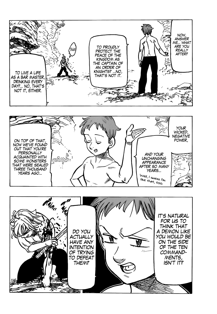 Nanatsu no Taizai Chapter 134 page 7 - Chapter 134: To You, Who is no Longer my Captain