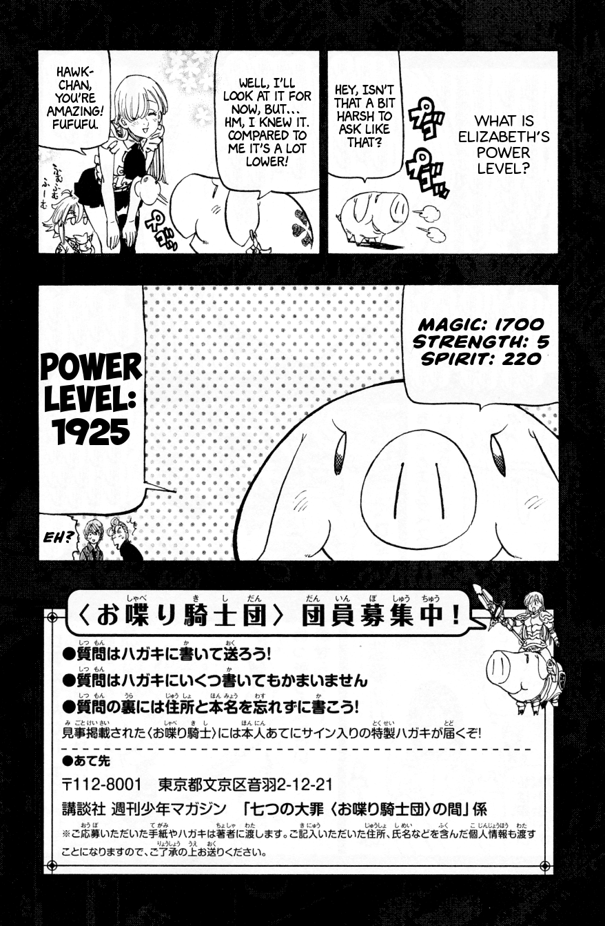 Nanatsu no Taizai Chapter 135.2 page 4 - Chapter 135.2: Q&A Corner