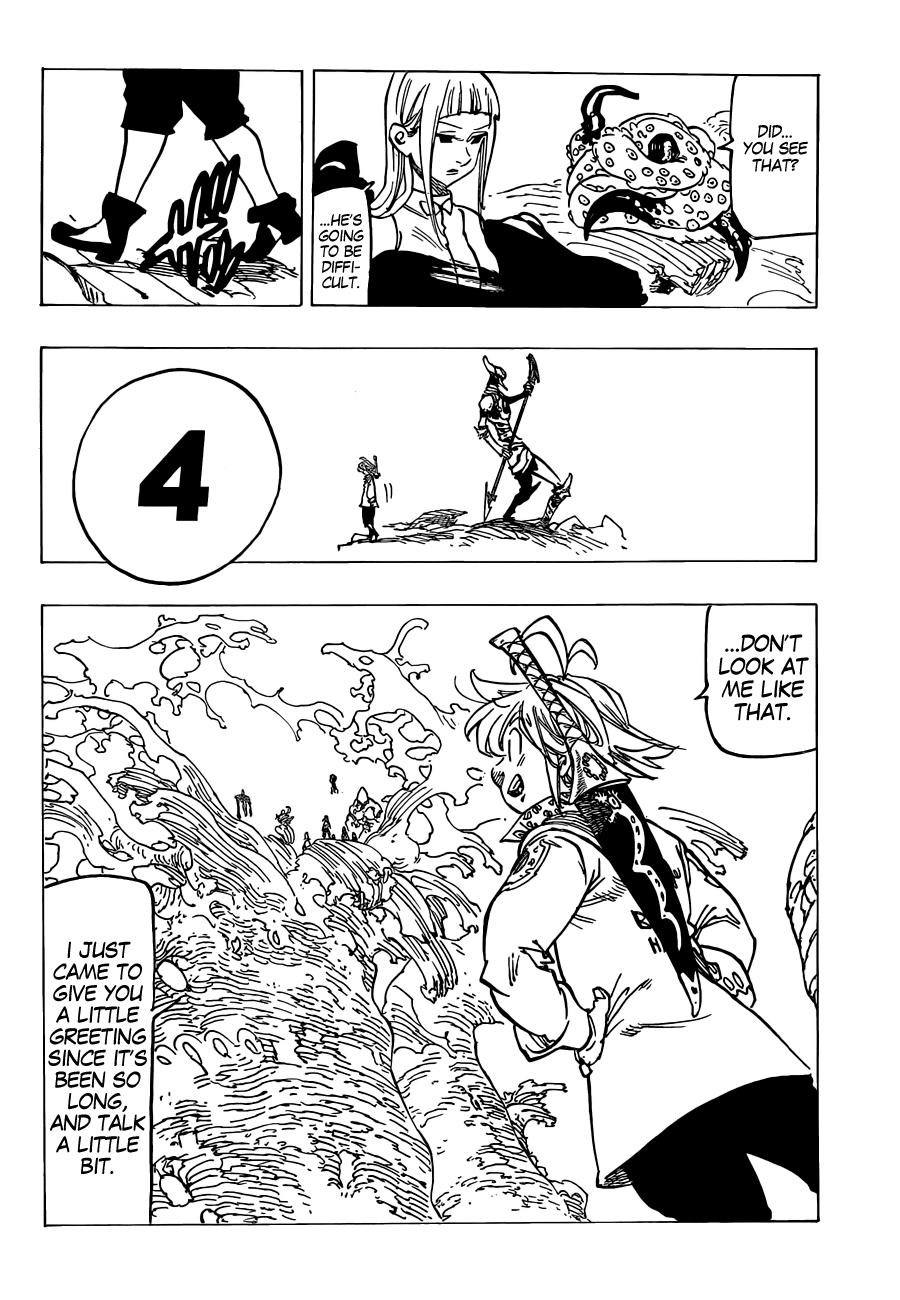 Nanatsu no Taizai Chapter 135 page 21 - Chapter 135: Just a Greeting