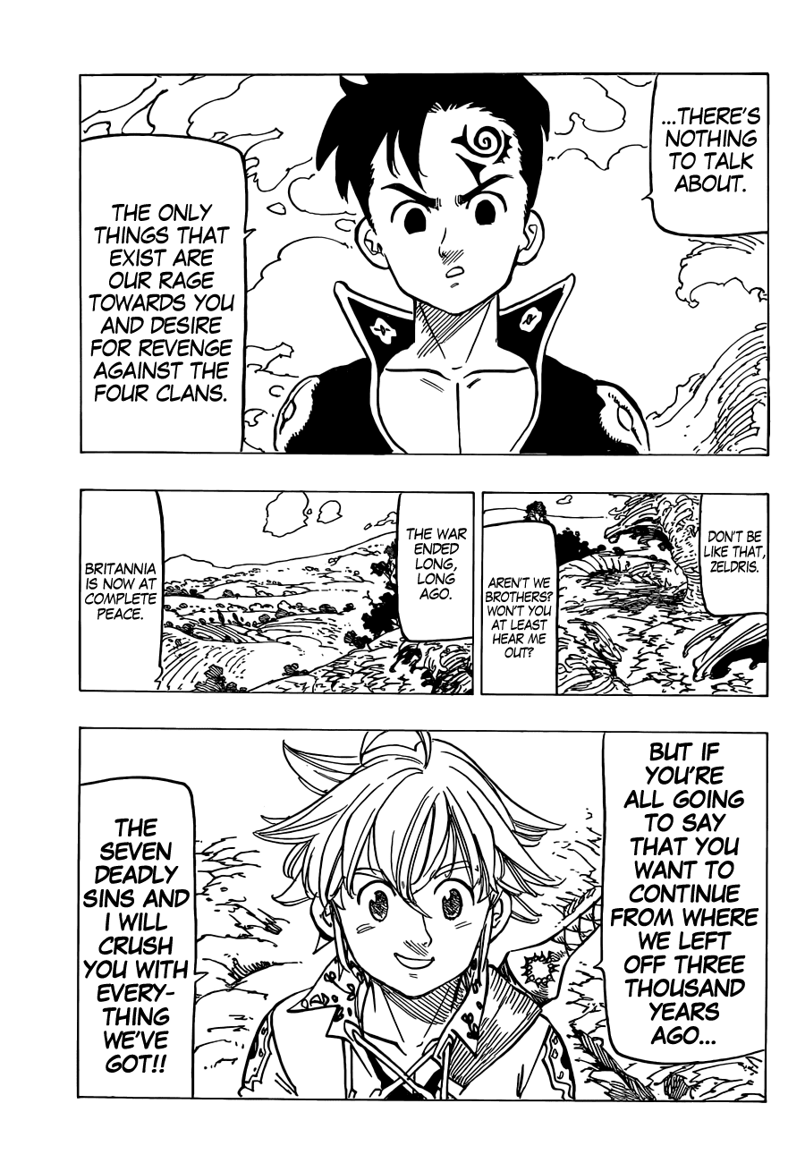 Nanatsu no Taizai Chapter 135 page 22 - Chapter 135: Just a Greeting