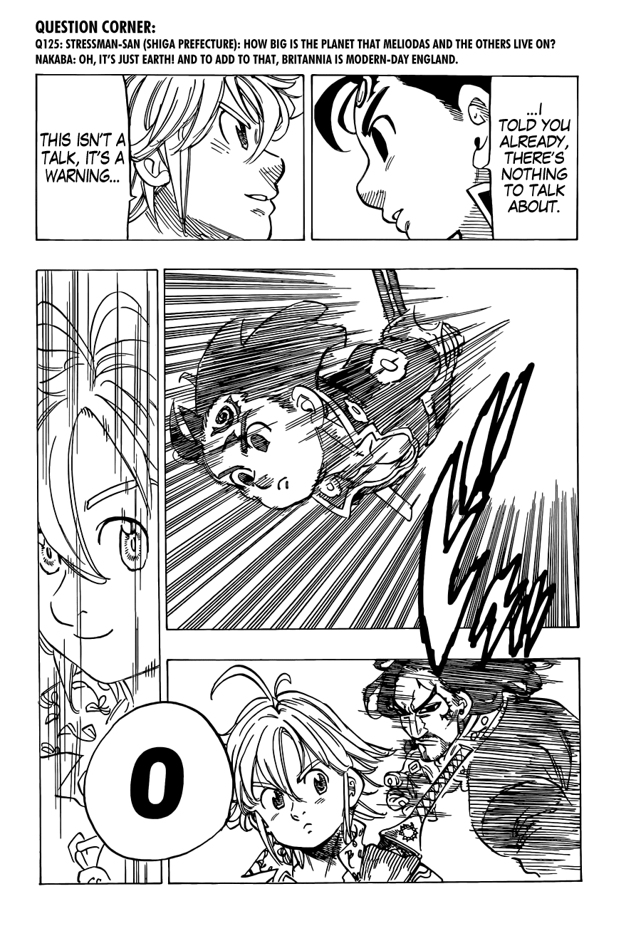 Nanatsu no Taizai Chapter 135 page 23 - Chapter 135: Just a Greeting