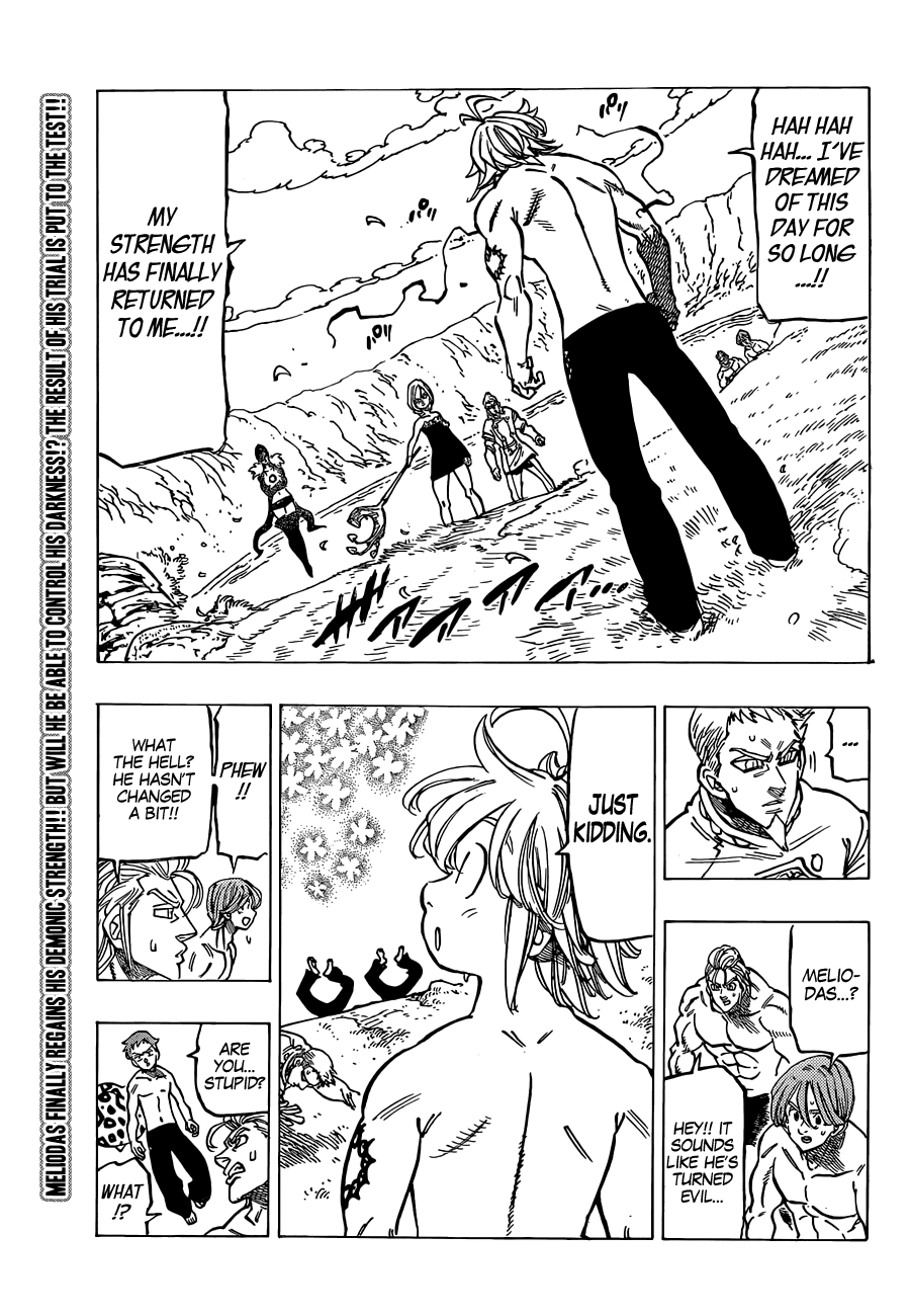 Nanatsu no Taizai Chapter 135 page 3 - Chapter 135: Just a Greeting