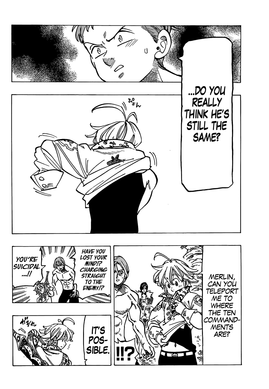 Nanatsu no Taizai Chapter 135 page 4 - Chapter 135: Just a Greeting