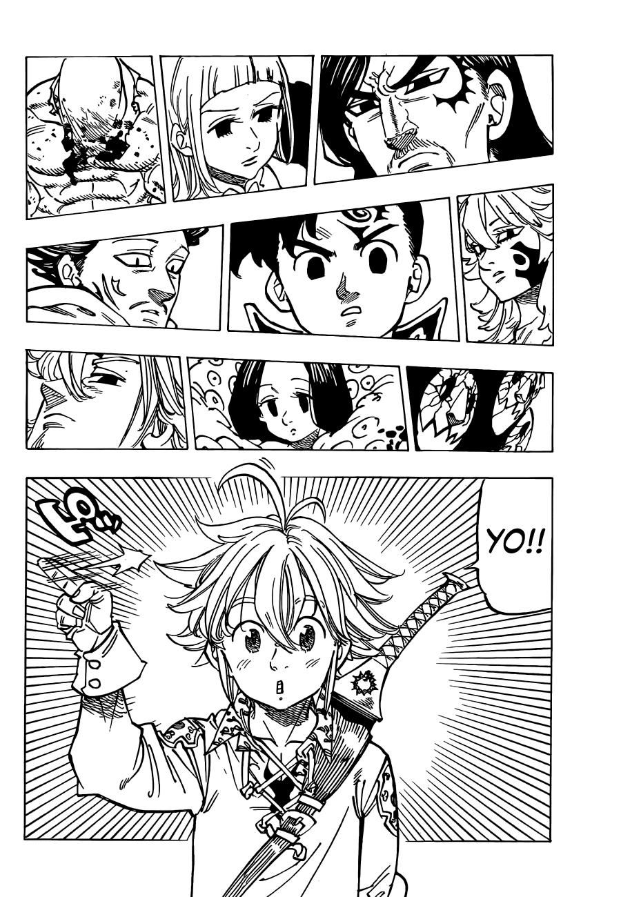 Nanatsu no Taizai Chapter 135 page 6 - Chapter 135: Just a Greeting