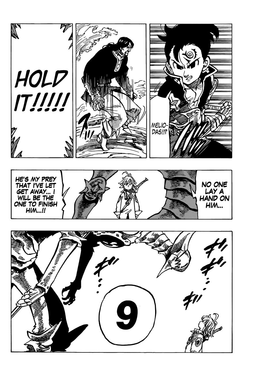 Nanatsu no Taizai Chapter 135 page 8 - Chapter 135: Just a Greeting