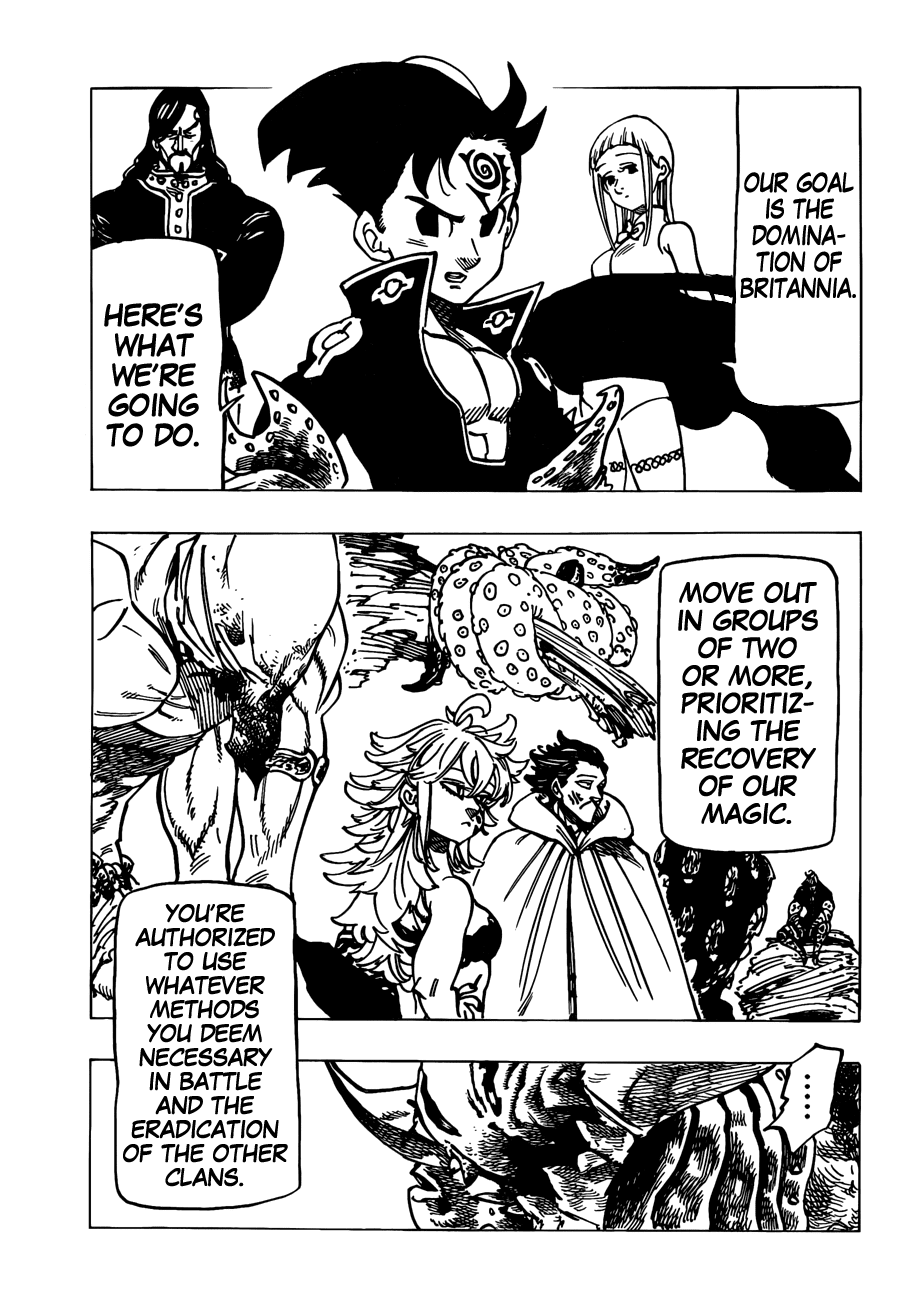 Nanatsu no Taizai Chapter 136 page 4 - Chapter 136: Spreading Fear