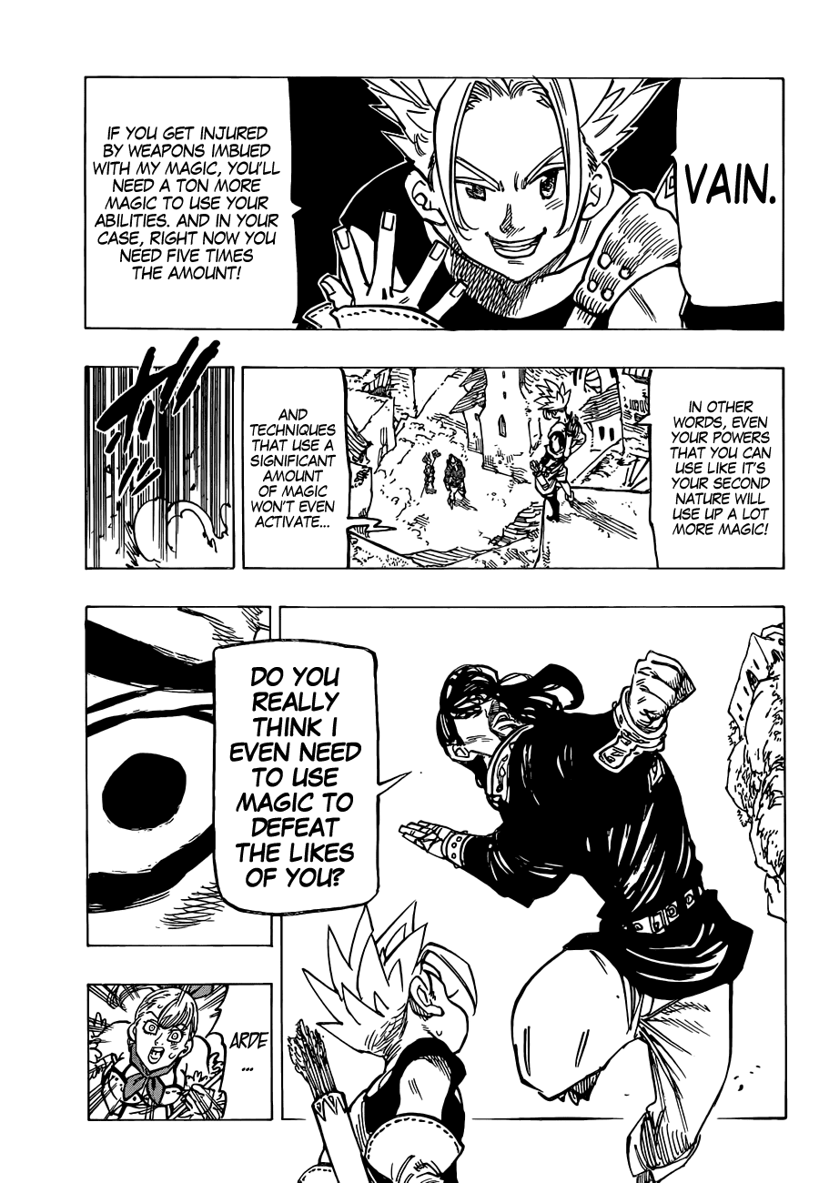 Nanatsu no Taizai Chapter 138 page 16 - Chapter 138: A Fight with Darkness