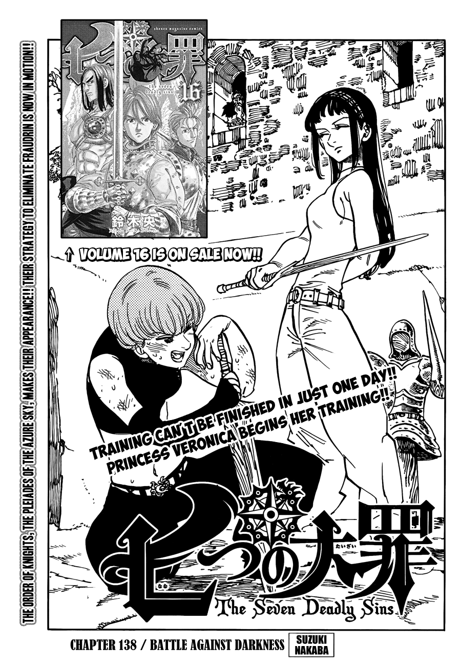 Nanatsu no Taizai Chapter 138 page 2 - Chapter 138: A Fight with Darkness