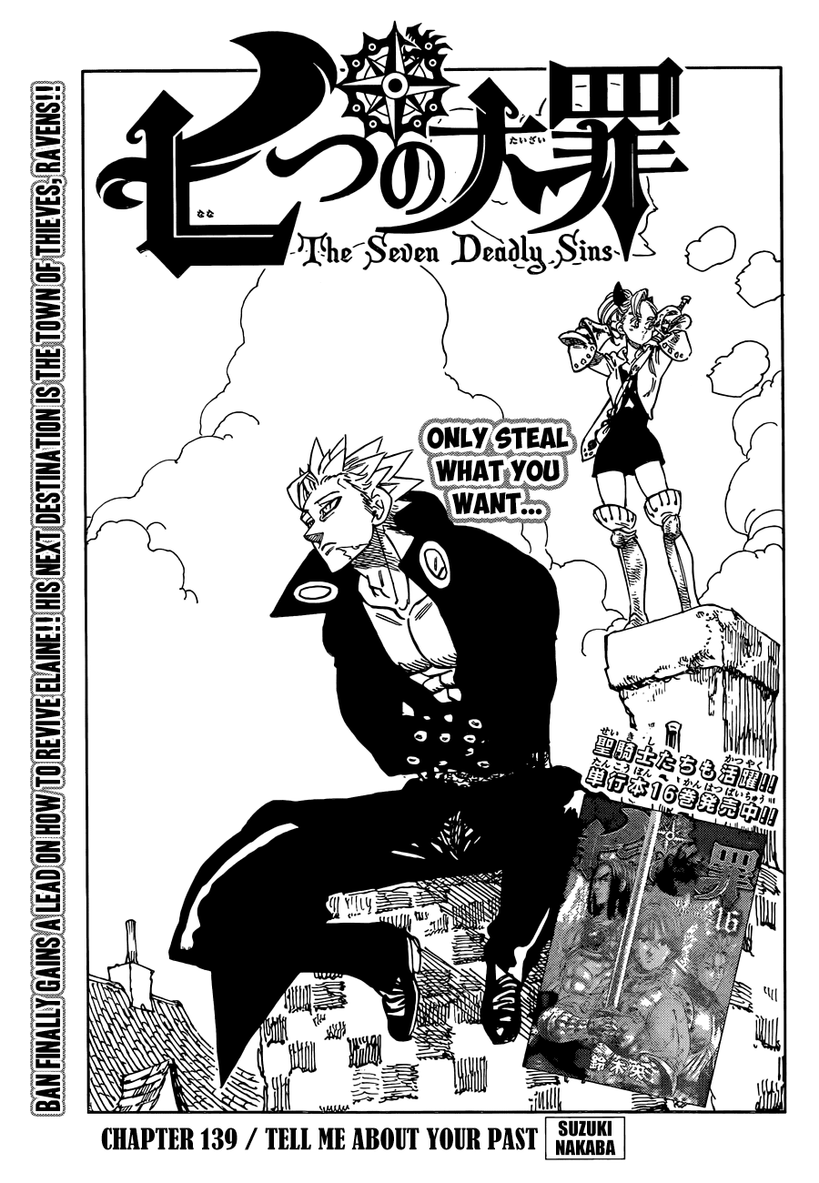 Nanatsu no Taizai Chapter 139 page 2 - Chapter 139: Tell me About the Past