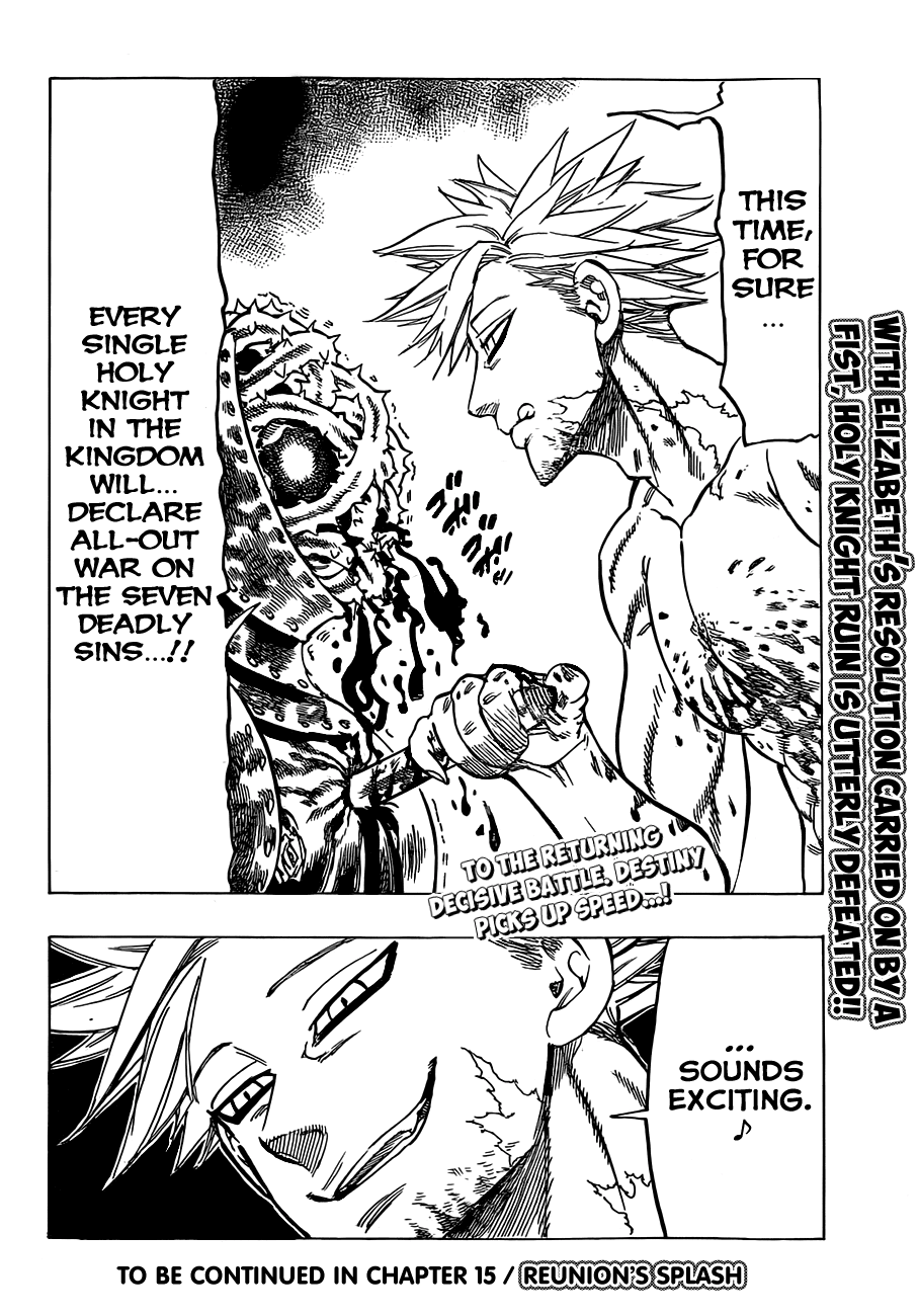 Nanatsu no Taizai Chapter 14 page 20 - Chapter 14: Explosion