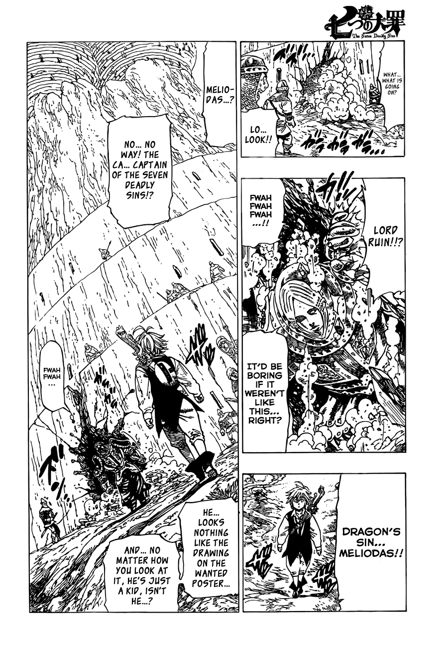 Nanatsu no Taizai Chapter 14 page 8 - Chapter 14: Explosion