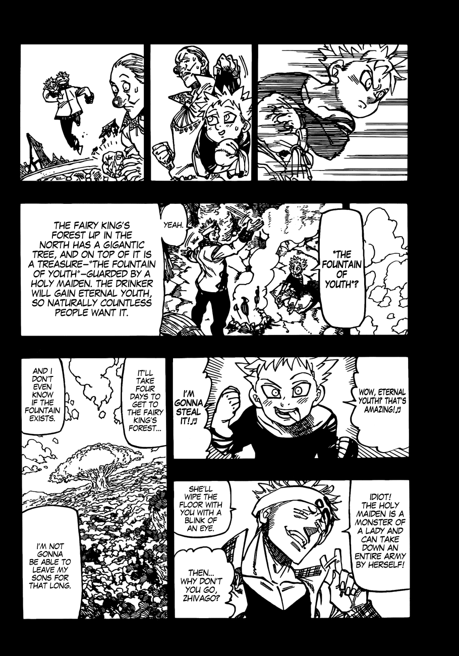 Nanatsu no Taizai Chapter 140 page 11 - Chapter 140: The Thief & The Boy