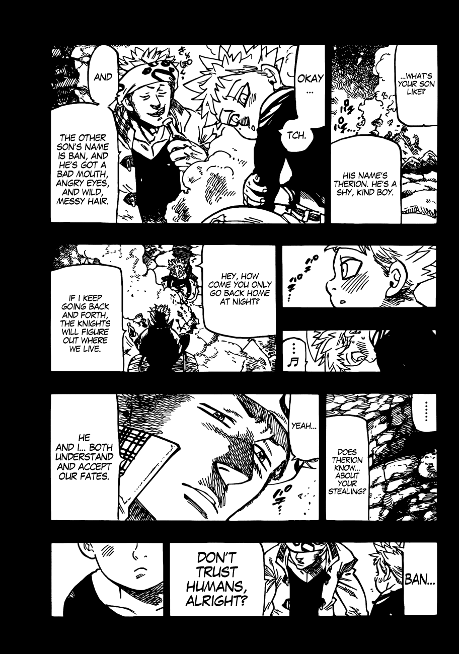 Nanatsu no Taizai Chapter 140 page 12 - Chapter 140: The Thief & The Boy