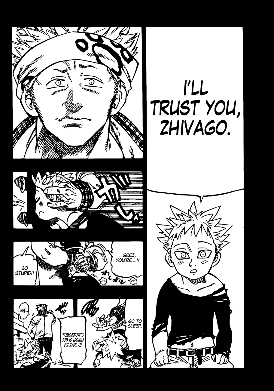 Nanatsu no Taizai Chapter 140 page 13 - Chapter 140: The Thief & The Boy