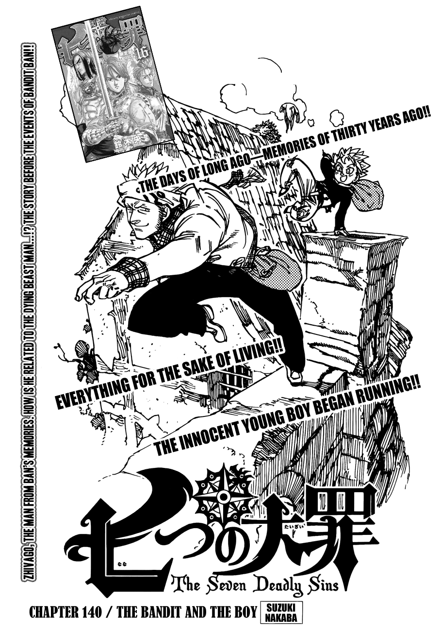Nanatsu no Taizai Chapter 140 page 2 - Chapter 140: The Thief & The Boy