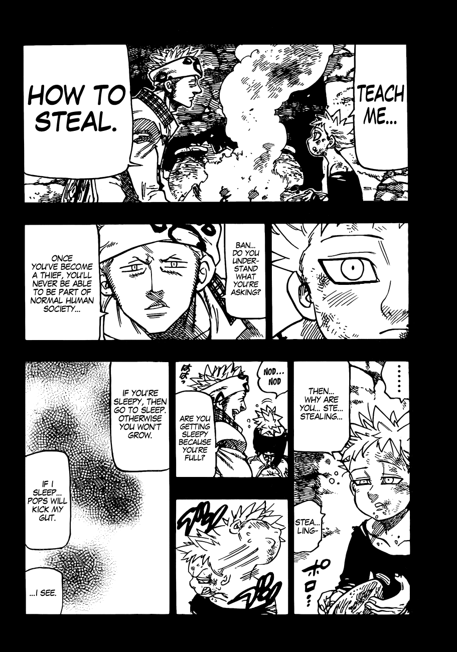 Nanatsu no Taizai Chapter 140 page 9 - Chapter 140: The Thief & The Boy