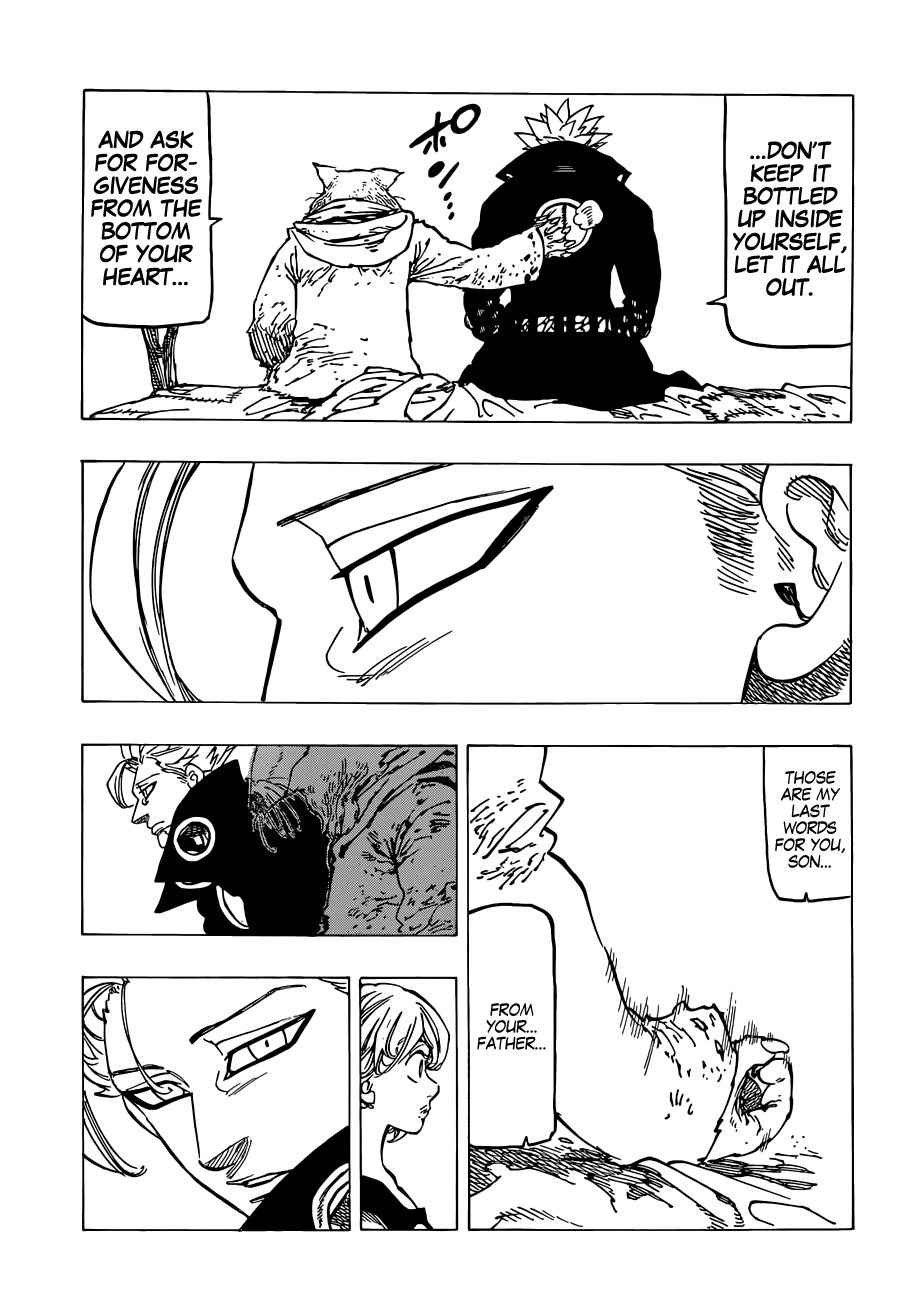 Nanatsu no Taizai Chapter 141 page 14 - Chapter 141: Father & Son