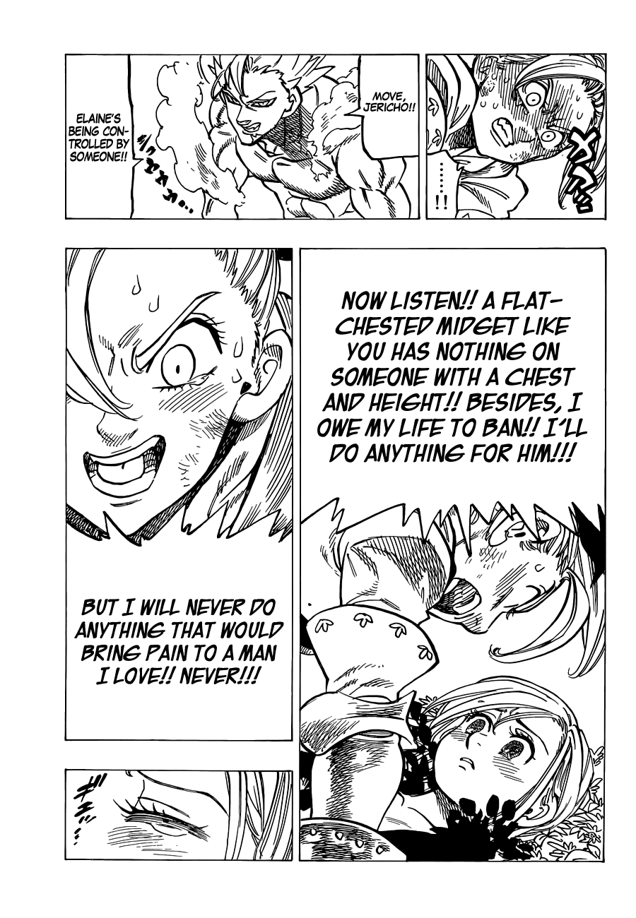 Nanatsu no Taizai Chapter 143 page 14 - Chapter 143: The Saint's Shriek