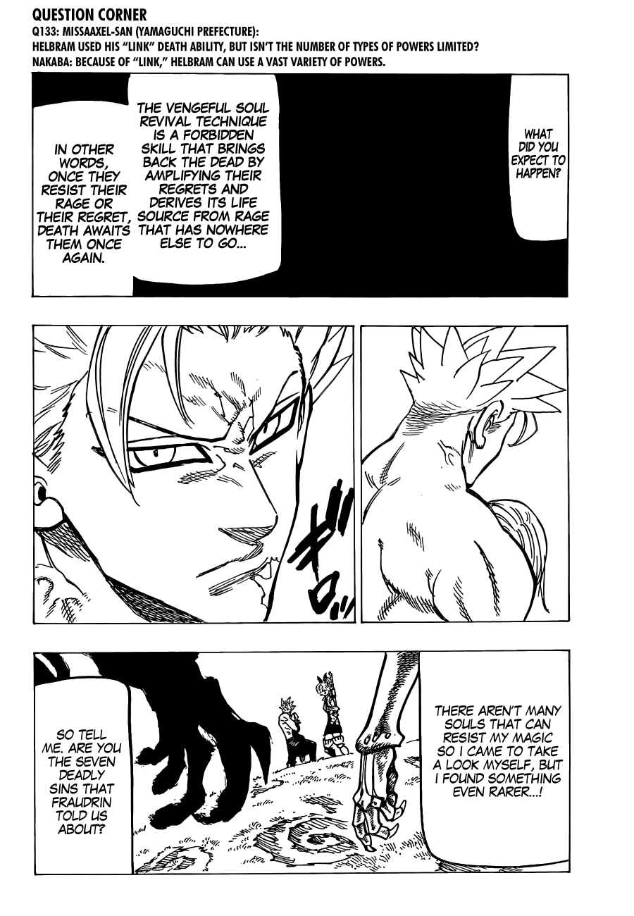 Nanatsu no Taizai Chapter 143 page 19 - Chapter 143: The Saint's Shriek