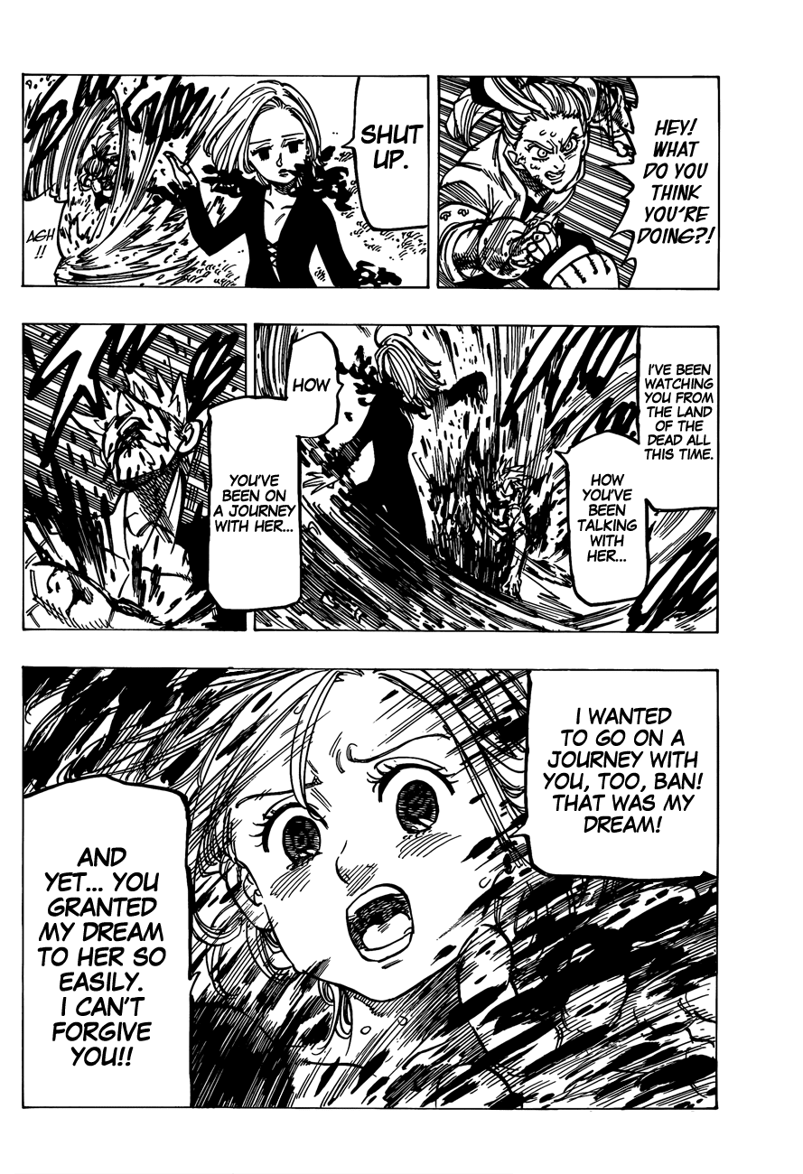 Nanatsu no Taizai Chapter 143 page 9 - Chapter 143: The Saint's Shriek