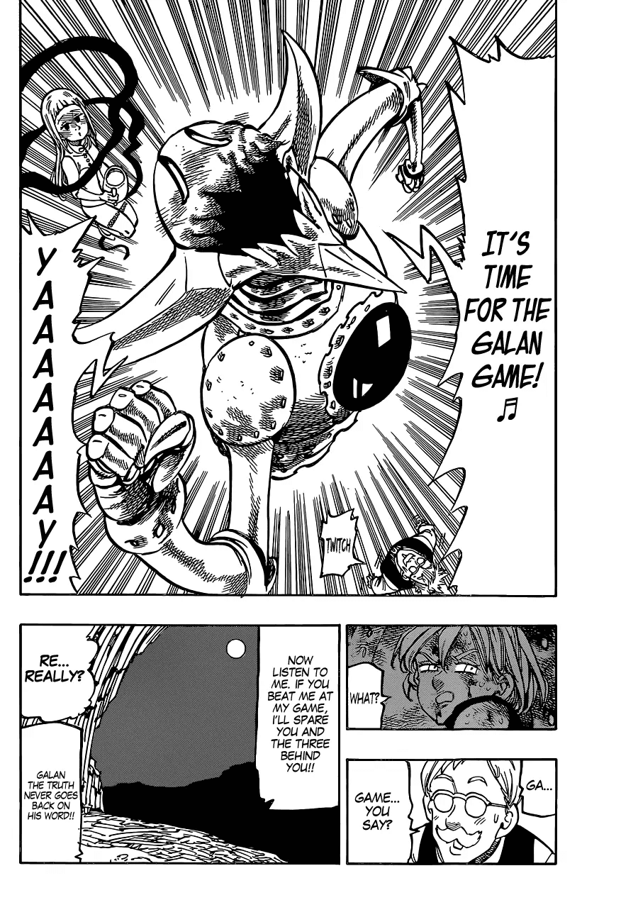 Nanatsu no Taizai Chapter 148 page 13 - Chapter 148: Galland's Game