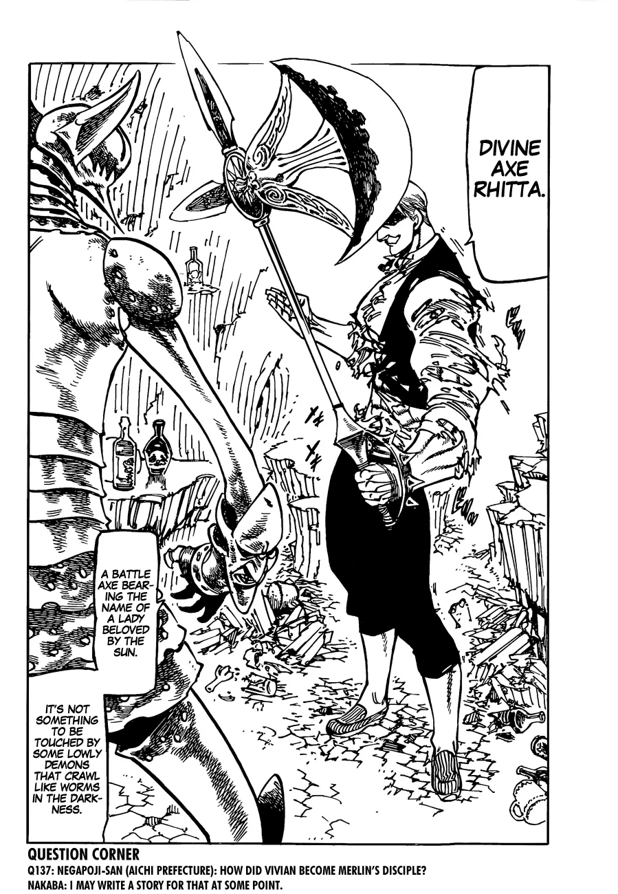 Nanatsu no Taizai Chapter 148 page 19 - Chapter 148: Galland's Game